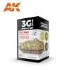 AK Interactive AK11664 3G GERMAN STANDARD COLORS 1943-1945 3x17 ml
